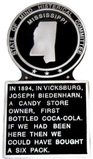 Mississippi State Plaque, Marker