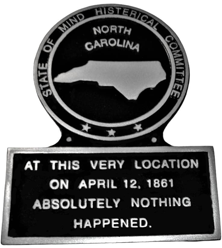 North Carolina State Plaque 1861, Marker